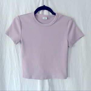 Aritzia Sunday Best Little Ribbed T-shirt